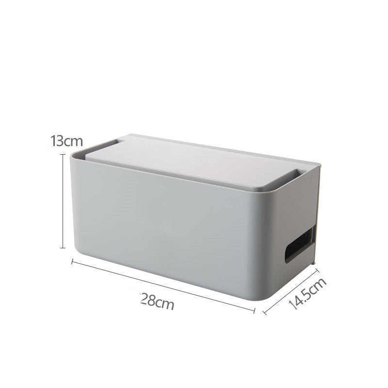 Simple Wall-mounted Desktop Router Storage Box